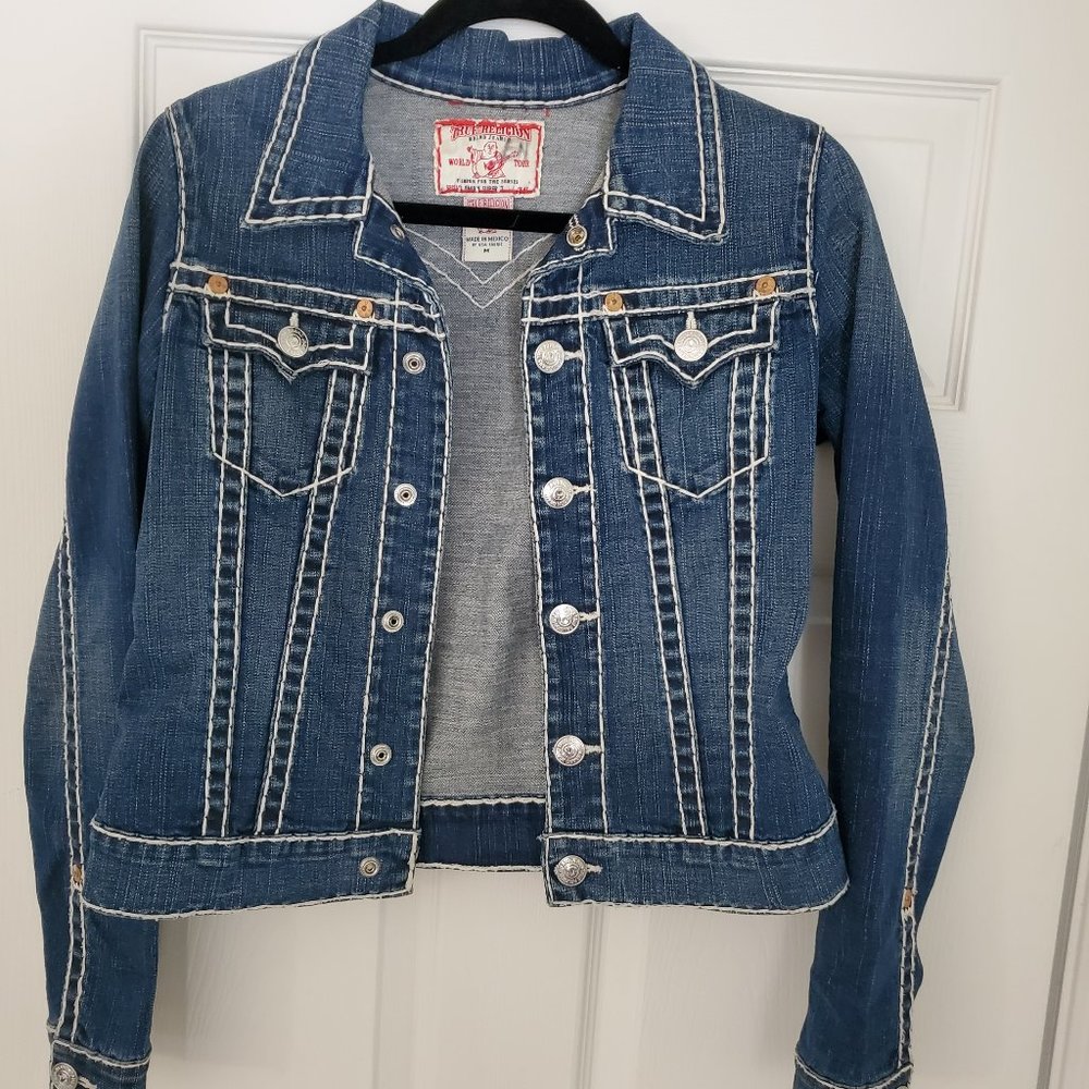 True Religion Womens Jean Jacket - M